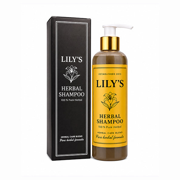 Lily's 100% Herbal Shampoo - Natural Hair Care | 200ml
