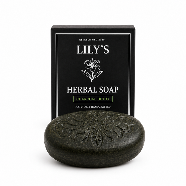 Lily's Herbal Neem & Mint Natural Soap | Anti-Bacterial Handmade Herbal Soap (100g)