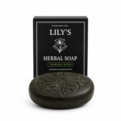 Lily's Herbal Neem & Mint Natural Soap | Anti-Bacterial Handmade Herbal Soap (100g)