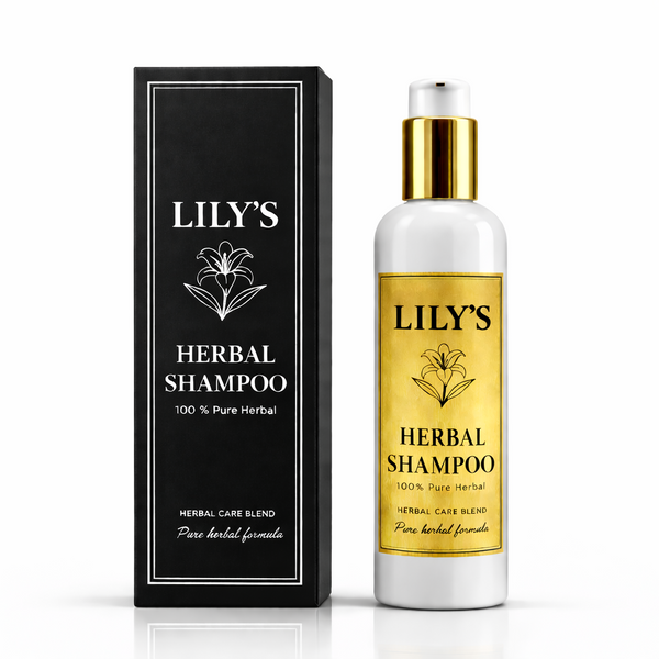 Pure Natural Hair Growth & Repair Formula by Lily’s Herbal Hair Shampoo 100%